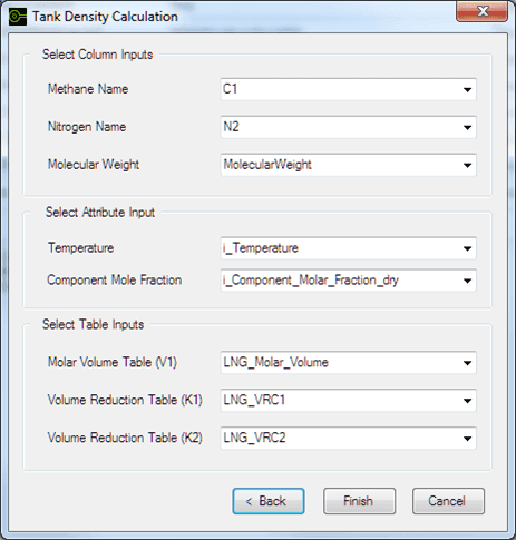 Figure 1281: Tank Density Calculation window