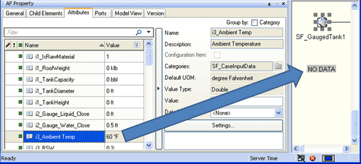 Figure 177: Drag Attribute to display