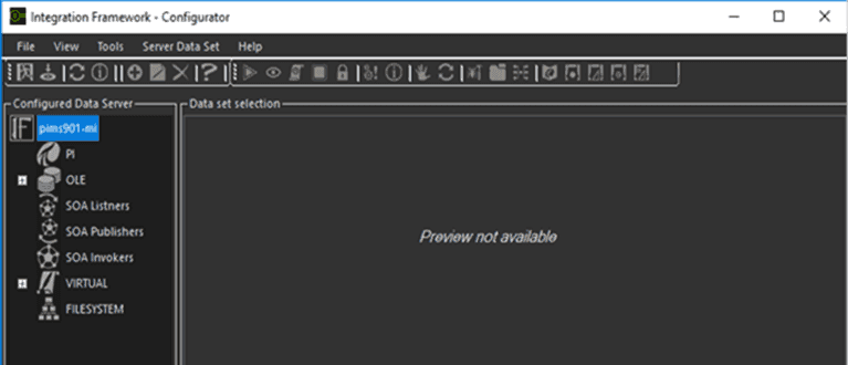 Figure 1522: Integration Framework - Configurator window