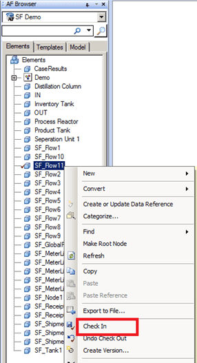 Figure 839: Select Check In