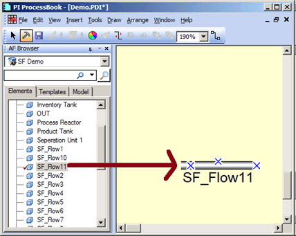 Figure 838: Select Element and Drag to Display