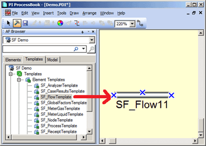 Figure 841: Select and Add Flow Template to Display