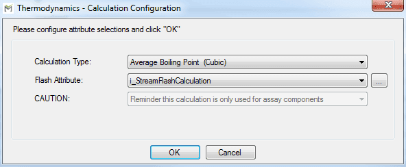 Figure 1263: Calculation Configuration - CAUTION