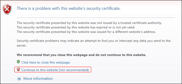 Figure 1229: Security Certificate Message