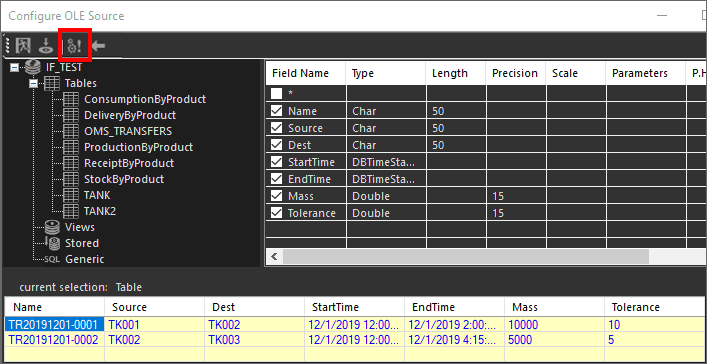 Figure 1408: Query results displayed