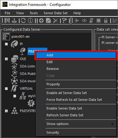 Figure 1401: Right-click menu, Add option