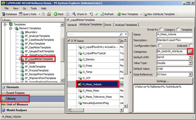 Figure 1126: Accessing Ad Hoc Trend Settings using System Explorer