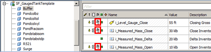 Figure 940: Adjustment icon displayed