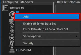 Figure 1386: Right-click menu, Add option