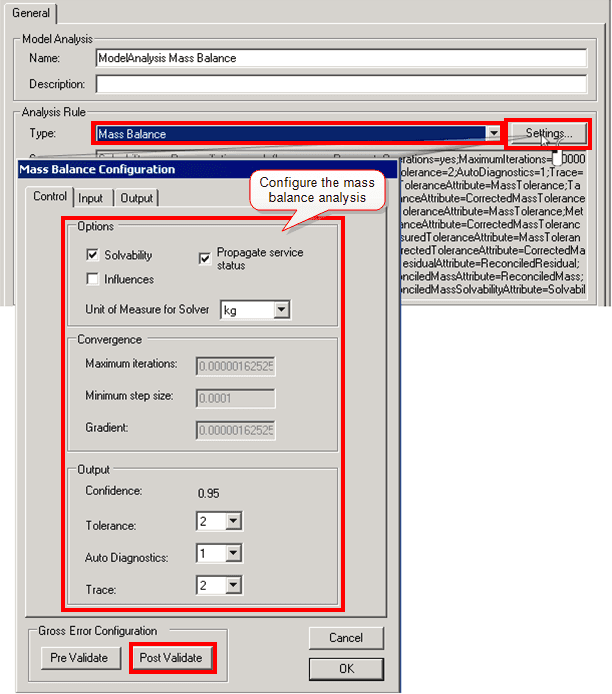 Figure 415: General tab - create new analysis
