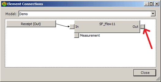 Figure 848: Connection Between Elements Displays