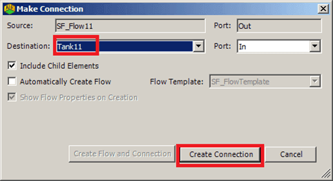 Figure 849: Make Connection window