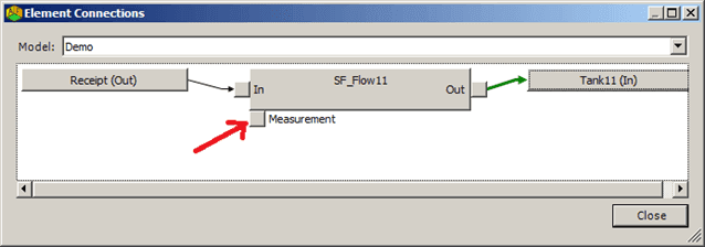 Figure 852: Element Connections window
