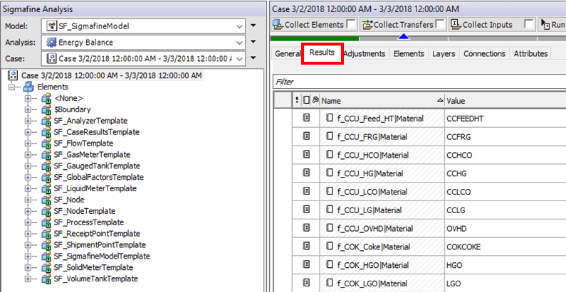 Figure 353: Analysis Results tab