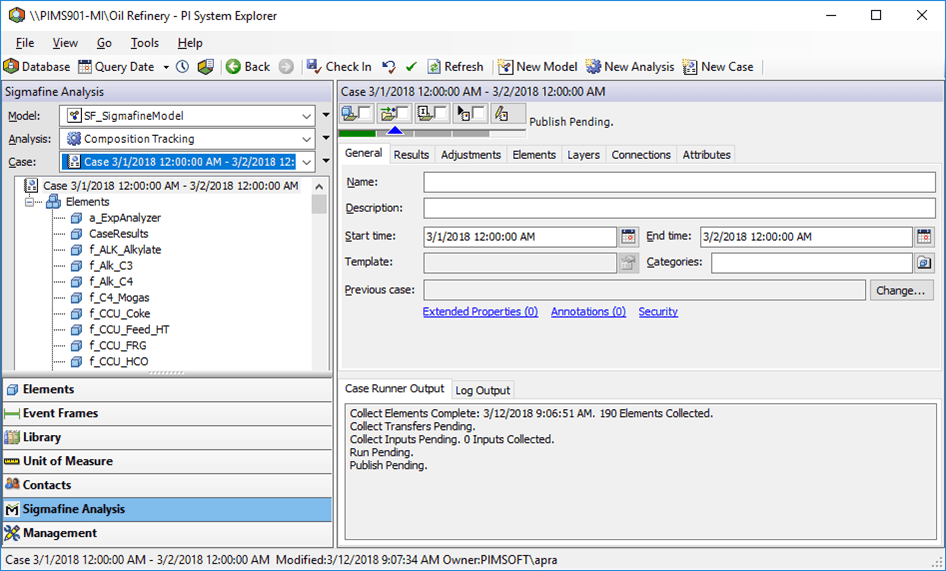 Figure 318: System Explorer - New Case - Collect Inputs