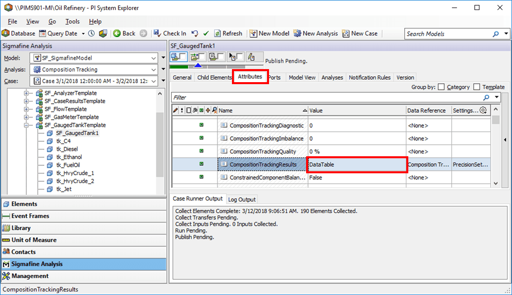 Figure 319: System Explorer- New Case - Attributes
