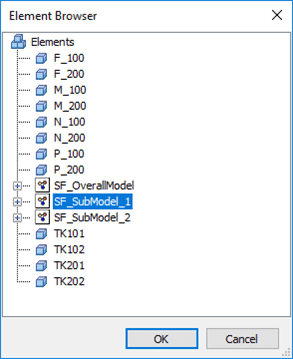 Figure 933: Element Browser window