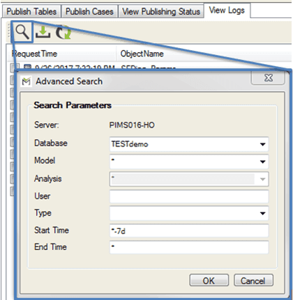 Figure 1157: Advanced Search window