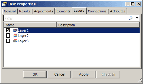Figure 875: Layers tab - showing layers in the case