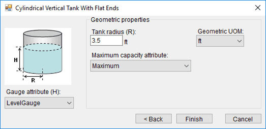 Figure 606: Cylindrical Vertical Tank With Flat Ends window