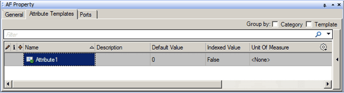 Figure 816: New Attribute with Default Name