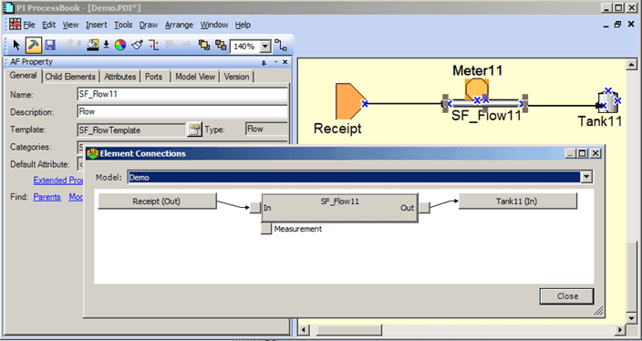 Figure 858: Connection Deleted in Element Connections and Display