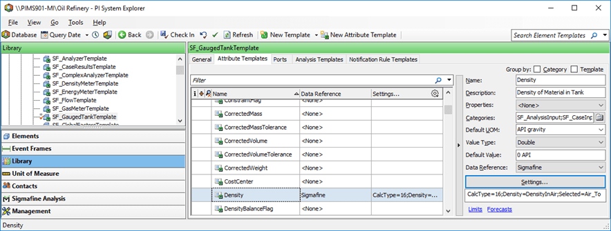 Figure 574: System Explorer - Density in Vacuum To/From Density in Air Configuration