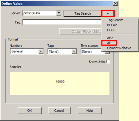 Figure 902: Define Value window