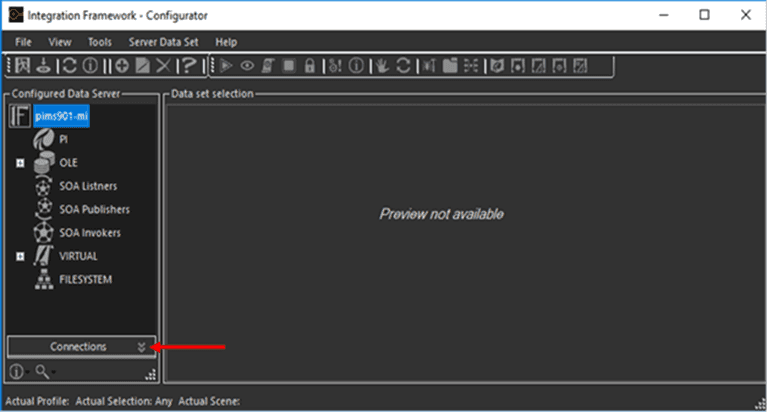 Figure 1513: Integration Framework - Configurator window