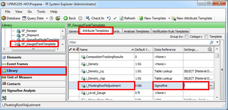 Figure 543: System Explorer window - Select Element Template