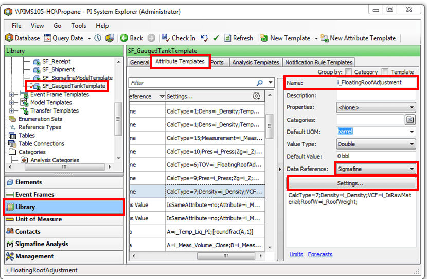 Figure 548: System Explorer window - Select Element Template
