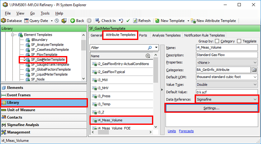 Figure 523: System Explorer - Select Element Template