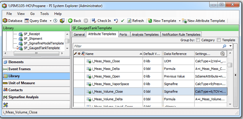 Figure 542: System Explorer - Gross to Net Volume Calculation Configuration