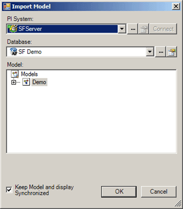 Figure 835: Import Model window