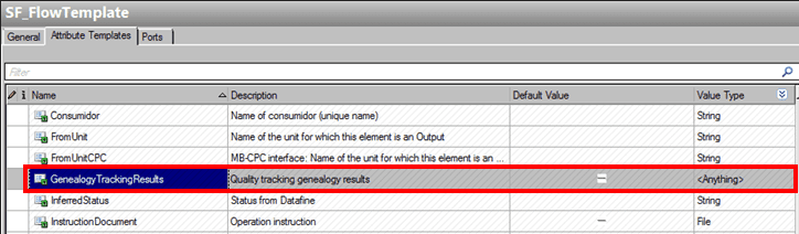Figure 1323: Create GenealogyTrackingResults attribute