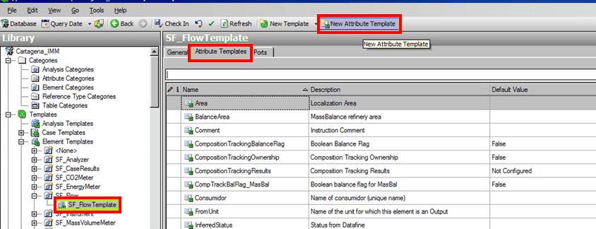 Figure 1320: System Explorer - New Attribute Template
