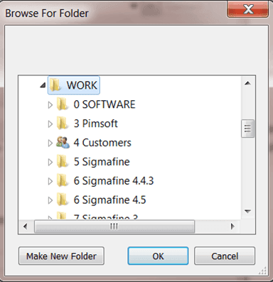 Figure 1348: Browse For Folder window