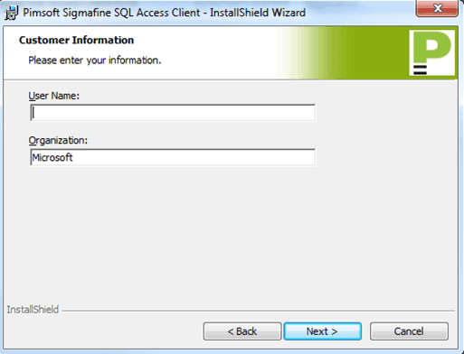 Figure 1214: Customer Information window