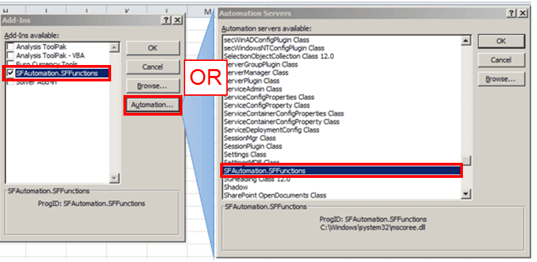 Figure 678: Add-Ins window