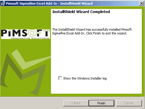 Figure 674: InstallShield Wizard Completed