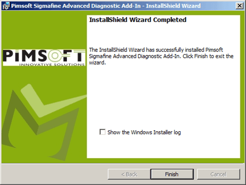 Figure 1050: Installation Completed window