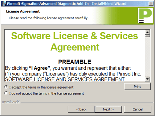 Figure 1046: Installation - License Agreement window