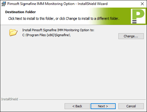 Figure 1691: Installation - Destination Folder window