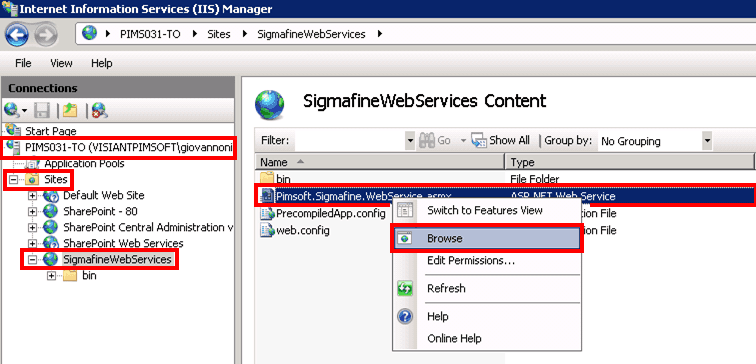 Figure 1811: Running the Web Service Test