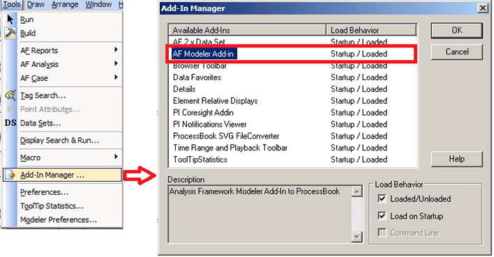 Figure 740: Select and Open the Add-In Manager