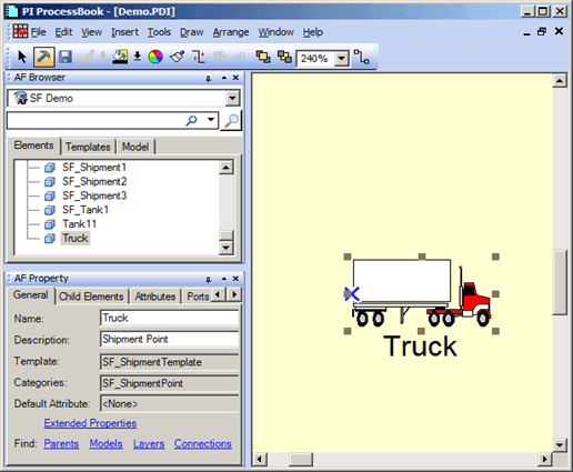 Figure 861: Build mode Element display