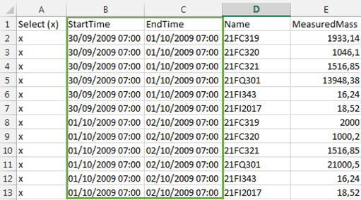 Figure 962: Import File for Multi-Case Element Import