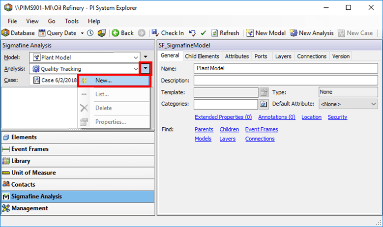 Figure 1302: System Explorer - select Model - select New analysis