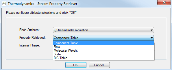 Figure 1260: Stream Property Retriever - Property Retrieved options
