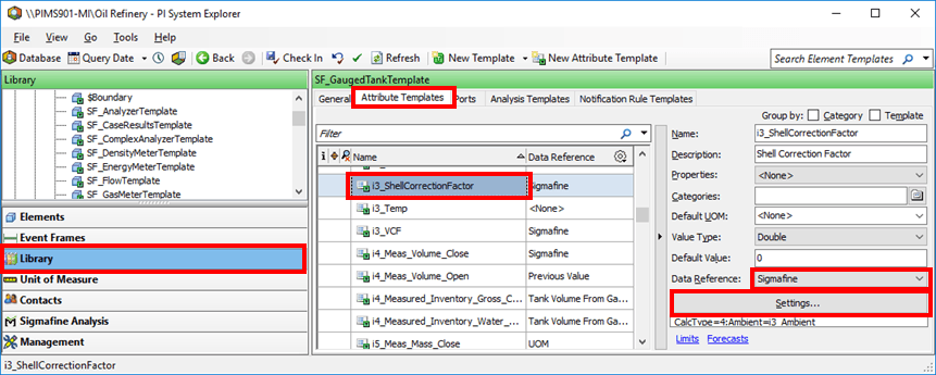 Figure 558: System Explorer - Select Element Template
